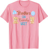 Family Baby Shower Gifts Brother Can Bearly Wait Bear Gender Neutral Boy Baby Shower T-Shirt - Pink