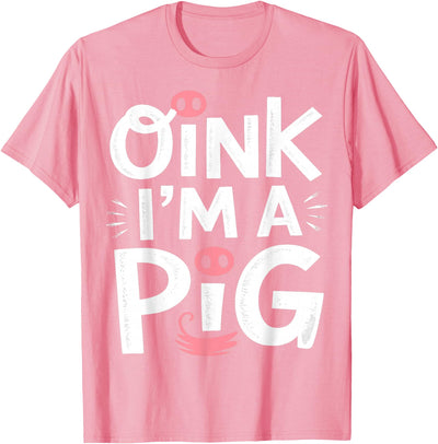 Oink, I’m a Pig Halloween Costume T-Shirt