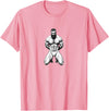 Jay Moe Design Bear, Pride, Gay Pride, Bear Pride Flag, Gay, Rainbow Flag T-Shirt - Pink