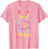 Christian Easter Silly Rabbit Easter Is for Jesus T-Shirt in Pink