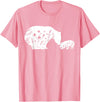 Funny Mama Bear Family Matching Gifts Clothing DJ Mama Bear T-Shirt - Pink