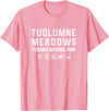 California Shirts Tuolumne Meadows, Yosemite Outdoor T-shirt T-Shirt - Pink