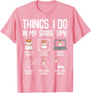 Hamster Women Kids Girls T-Shirt - Pink
