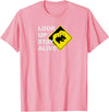 Drop Bear Meme Beware Drop Bears Look Up Stay Alive Funny Aussie TShirt T-Shirt - Pink