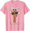 themed giraffe gifts Funny Giraffe Lover Quote Animals I Love Giraffes Gifts T-Shirt - Pink