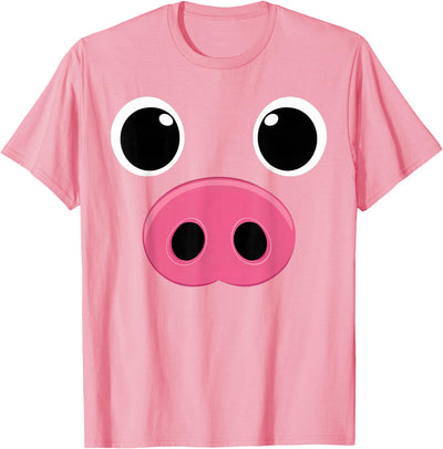 Carnival Pig Face Pig Children Costume Halloween For Kids T-Shirt