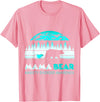 Mama Bear Retro Anxiety Disorder Awareness T-Shirt - Pink
