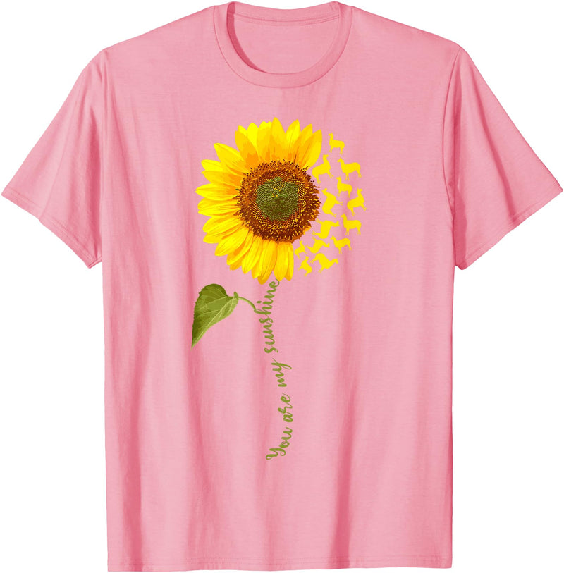 Check out my Llama Shirts Llama Sunflower T-Shirt - Pink