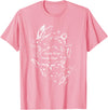 Half Rage Half Hope Rage Resistance Rabbit Resist Sarcastic T-Shirt in Pink