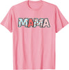 Retro Cherry Matching Family Tees Boho Cherry Mom Mama Halloween Costume T-Shirt - Pink