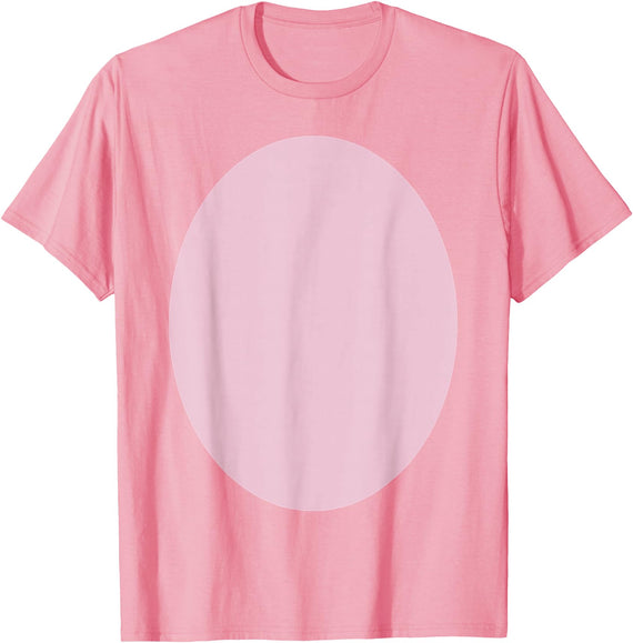 Funny Cute Swine Farm Barnyard Animal Easy Gifts Pig Costume Pink Piggy Belly Halloween Carnival Animal DIY T-Shirt - Pink