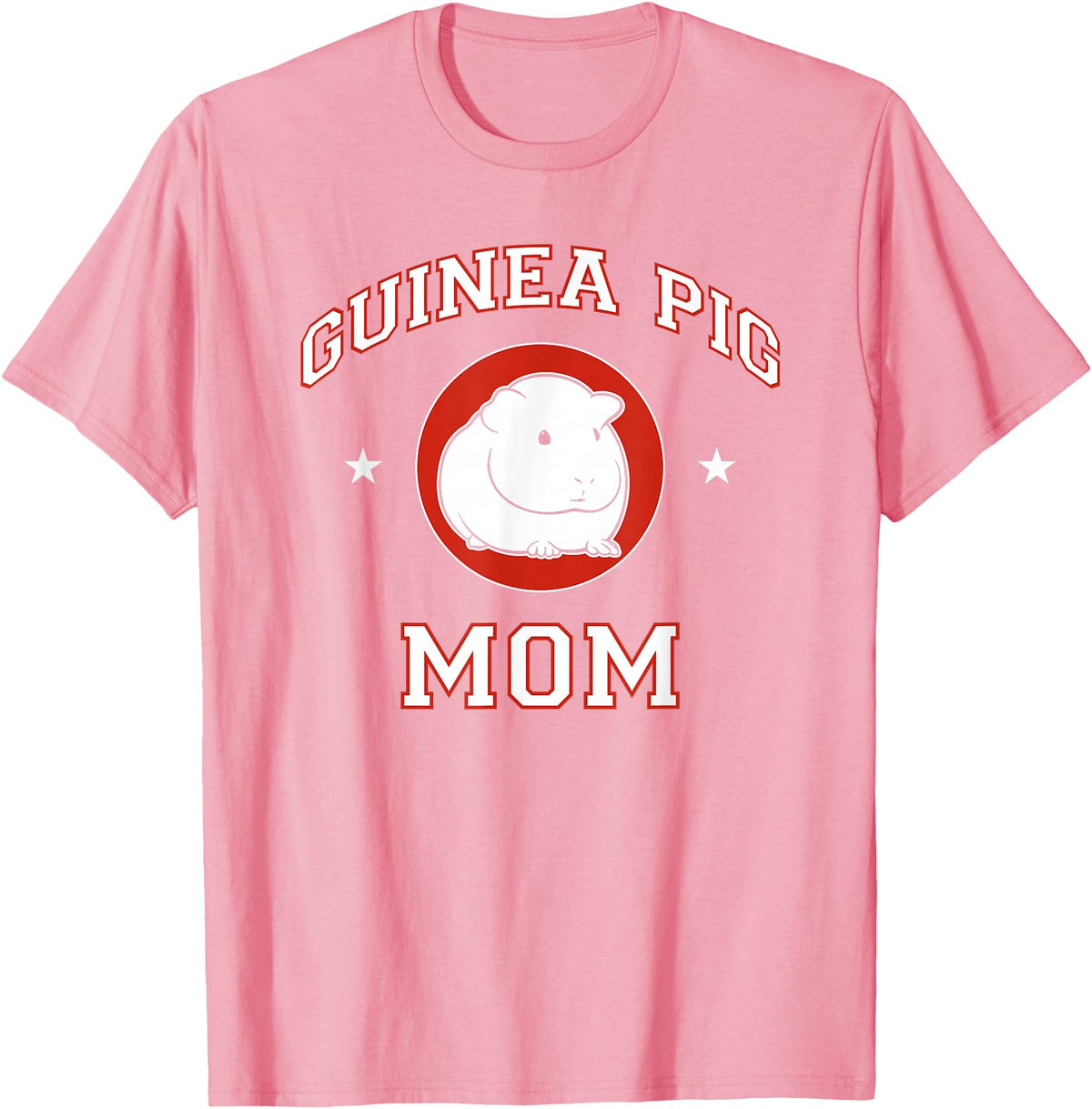 Miller Sye Guinea Pig Mom T-Shirt - Pink