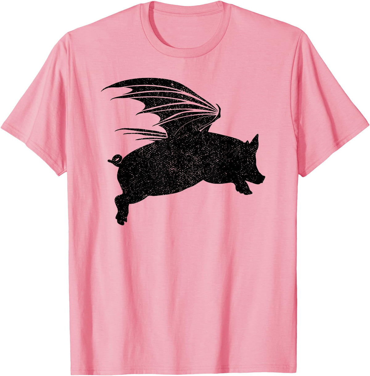 Flying Pig Shirt Pigs Will Fly Gift Idea Flying Pig T-Shirt Pigs Will Fly Gift T-Shirt - Pink