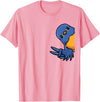 Thabluebirdluveve Bluebird Bird T-Shirt - Pink