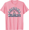 Elite Authentics Arizona Wildcats Bear Down Officially Licensed T-Shirt - Pink