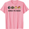 Funny Sarcastic Ironic Quotes & Gifts Cute and Cavy Guinea Pig Rodent Pet Team Squad T-Shirt - Pink