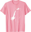 Horseback Enthusiasts Race Horse Equestrian Rider Horse Art Equestrian Horse Lover Rider Horseback Derby Horse T-Shirt - Pink