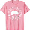 Support Farmers Farmers Market Support Your Local Pig Farmer Rancher T-Shirt - Pink