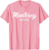 California Original Apparel Monterey T Shirt - California Souvenir Landmark Gift Shirt - Pink