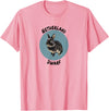 Netherland Dwarf Rabbit Cute Compact Bunny Art T-Shirt in Pink
