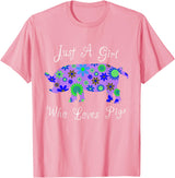 Cartba Pig Co. Pig Lover Cute T-Shirt - Pink