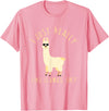 Llama Lovers Apparel Co. I Just Really Like Llamas OK Funny Llama Alpaca T-Shirt T-Shirt - Pink