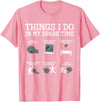 Manatee Gifts & Manatee Lover Apparel Manatee Round Tail Sea Cows T-Shirt - Pink
