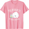 UAB KIDKIS Polar Bear Is My Ghost Animal Funny Gift T-Shirt - Pink