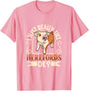 Creative Hereford Pig Designs I Love My Hereford Pig T-Shirt - Pink