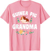 Guinea Pig Grandma Wear Guinea Pig Grandma Pet Owner T-Shirt - Pink