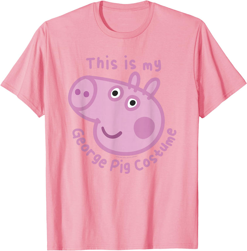 Peppa Pig Halloween This is My George Pig Costume T-Shirt - As Pictured