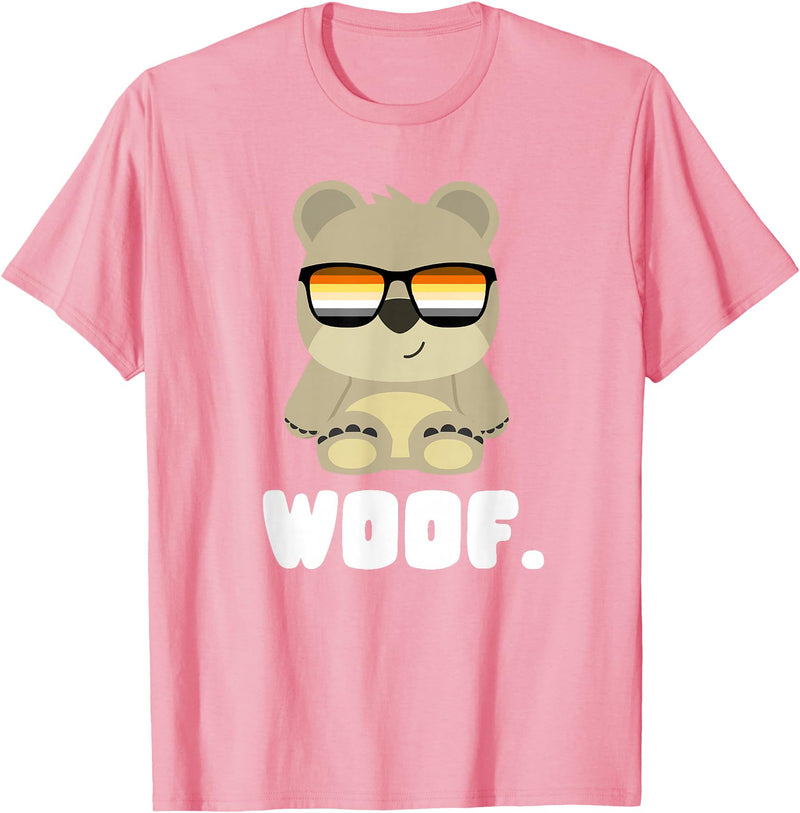 LGBT Bear Community Woof - CSD Bears Gay T-Shirt - Pink