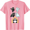 Wowsome! Panda Fusion Funny Panda Bear Lovers T-Shirt - Pink