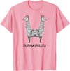 Pushmi-Pullyu Llama Funny Alpaca Llama Style, Pushmi-Pullyu Yoga T-Shirt - Pink