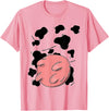 Artsthetic Collection: Halloween Cow Udder Costume T-Shirt - Pink