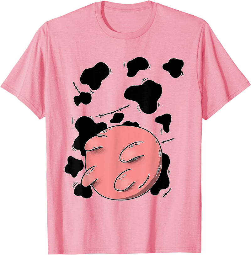 Artsthetic Collection: Halloween Cow Udder Costume T-Shirt - Pink