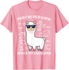 Math Llama Clothing Math Llama T-Shirt - Pink