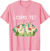 Spanish Shirt | Llama Tee | Funny Spanish Shirt Funny Spanish Tee, Como Te Llama, Llama Tshirt T-Shirt - Pink