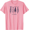 Clean Girl Aesthetic Shirts La Dolce Vita Shirt Sardine Tinned Fish Tshirt Clean Girl T-Shirt - Pink