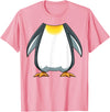 HalloweenCentre Co. Funny Penguin Costume Penguin Body Headless Penguin Costume T-Shirt - Pink
