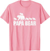 Papa Bear 5 Kids TShirt Papa Bear 5 Cubs Shirt Papa Bear 5 Cubs Shirt Daddy Bear 5 Kids TShirt Papa 5 Kids T-Shirt - Pink