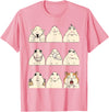 Hamster Reaction Meme Kids Boys Girls Men and Women T-Shirt - Pink