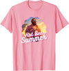 Bear & Cub Chaser Pride Community Co. Hot Bear Summer - Bear & Cub Gay Pride LGBT Bear Gay Daddy T-Shirt - Pink