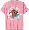 California Gift Kids Boys Girls Men Women Mom Dad California Republic Bear Snowboarder Snowboarding Snowboard T-Shirt - Pink