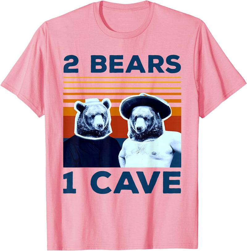 2 BEARS 1 CAVE T-Shirt - Pink