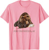 Port Protection Alaska Wild Grizzly Bear Nature Port Protection Brown Grizzly Bear In Snow Alaska Pacific NW T-Shirt - Pink