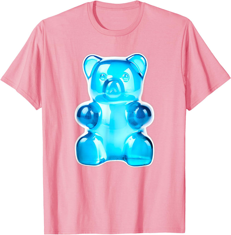 Urban Empyre Blue Gummy Bear Candy T-Shirt - Pink
