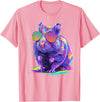 Cute Hamster Art for Men Women Kids Syrian Hamster Lover T-Shirt - Pink