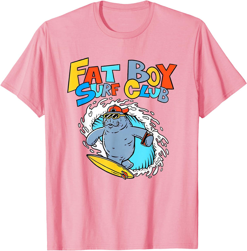 Fat Boy Surf Club Tees Fat Boy Surf Club T-Shirt - Pink