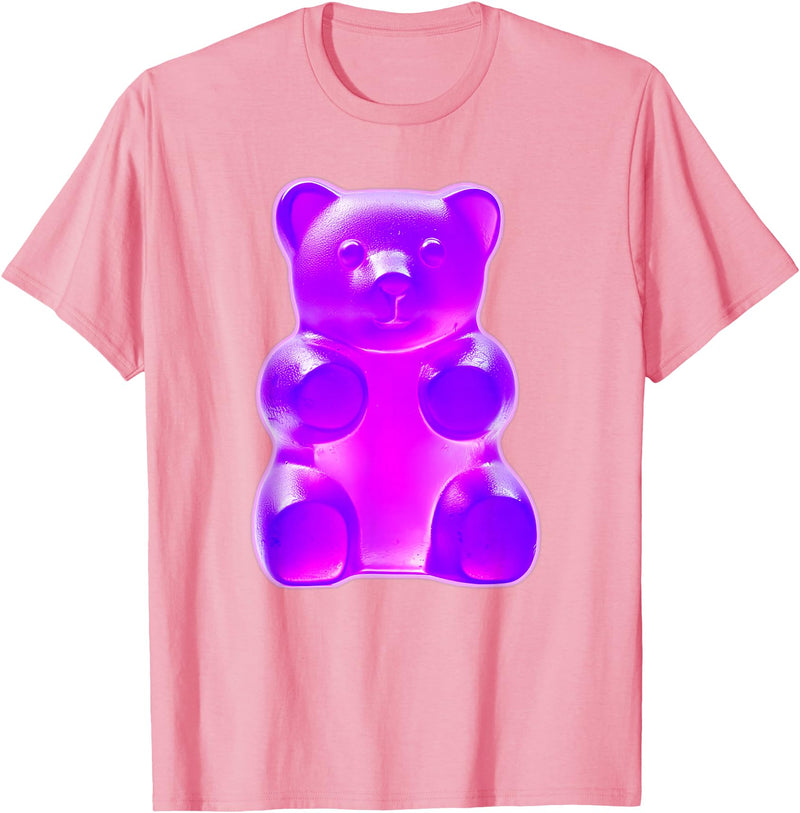 Urban Empyre Purple Gummy Bear T-Shirt - Pink